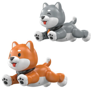 interaktivni pametni robot pas za decu – daljinski upravljan, pleše i reaguje na dodir (shiba inu / husky)