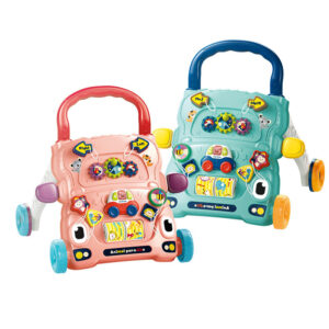 multifunkcionalna guralica za bebe – edukativni hodalica sa muzičkom tablom i dodatnom stabilnošću