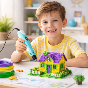 3d olovka za crtanje – 3d pen sa pla filamentom, set za decu i kreativno stvaranje