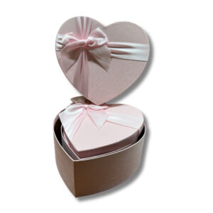 luksuzna pravougaona poklon kutija – set od 3 komada (bela ili plava)