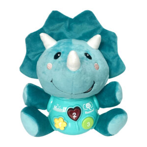 muzička plišana igračka dinosaur za bebe – umirujuća svetla i zvukovi | baby igračka 6+ meseci